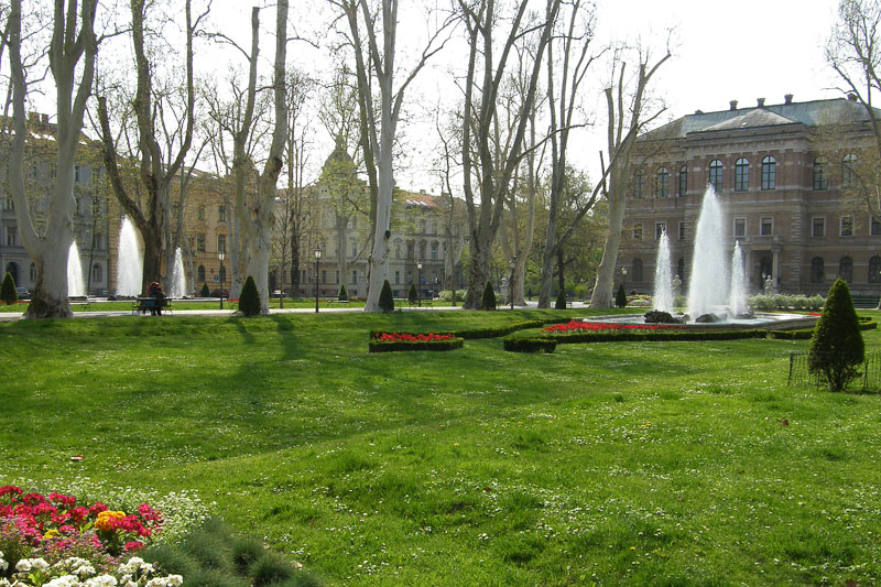 2010. - Blizanci - park - Zrinjevac