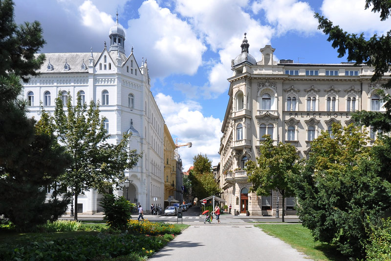 Židovske palače -  palača Schlesingera  i Honigsberga - Zagreb